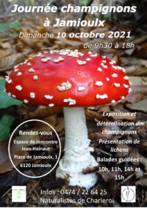 Naturalistes de Charleroi - Affiche Expo 2021-001